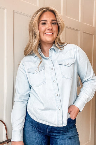 Asheville Snap Shirt - Allure Boutique WY