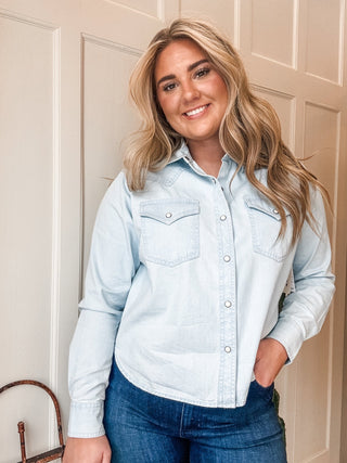 Asheville Snap Shirt - Allure Boutique WY