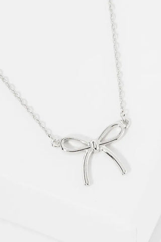 Baby Girl Ribbon Necklace - Allure Boutique WY