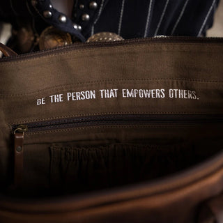 Bandera Carry All Tote - Chocolate - Allure Boutique WY