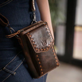 Bandera Quickdraw Crossbody Wallet - Chocolate - Allure Boutique WY
