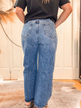 Barrel Jean Twist - Allure Boutique WY