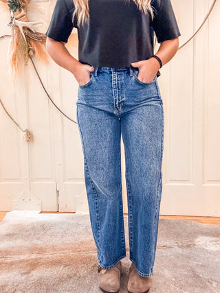 Barrel Jean Twist - Allure Boutique WY