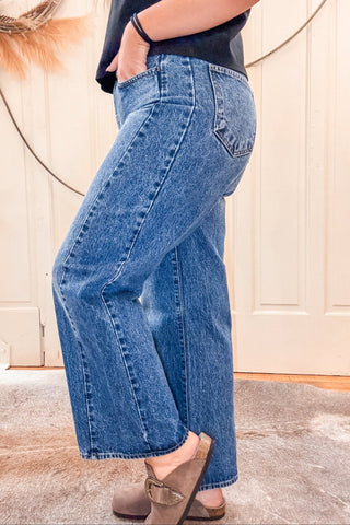 Barrel Jean Twist - Allure Boutique WY