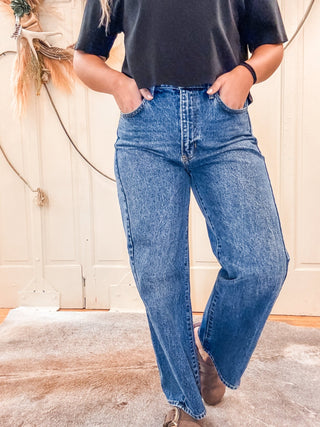Barrel Jean Twist - Allure Boutique WY