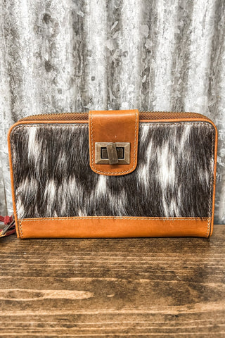 Basic Bliss Ava Cowhide Wallet - Allure Boutique WY