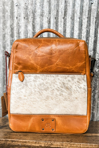 Basic Bliss Cowhide Backpack - Allure Boutique WY
