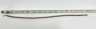 Copper Navajo Pearl Necklace  6mm 16in