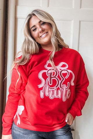 Be Mine Sequin Sweatshirt - Allure Boutique WY