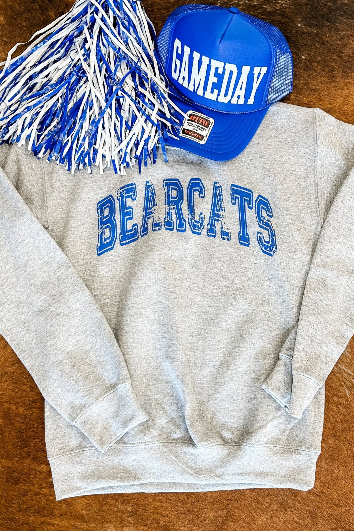 Bearcats Old School Mascot Sweatshirt - Allure Boutique WY