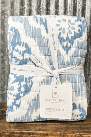Becker Quilted Throw Blanket - Allure Boutique WY