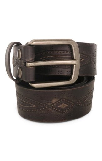 Bed Stu Arsenal Tooled Leather Belt - Allure Boutique WY