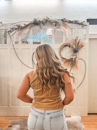 Belle Corduroy Vest - Allure Boutique WY