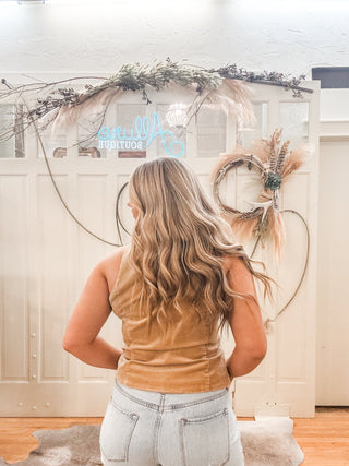 Belle Corduroy Vest - Allure Boutique WY