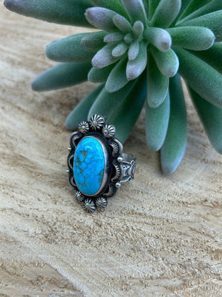 Bennie Ramone Handmade Kingman Adjustable Ring - Allure Boutique WY