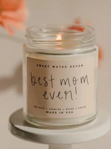 Best Mom Ever 9 Oz. Soy Candle - Allure Boutique WY