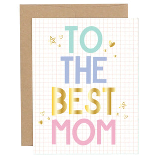 Best Mom Mother's Day Greeting Card - Allure Boutique WY