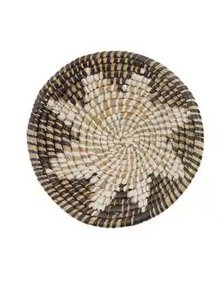 Black Aztec Woven Basket Wall Decor - Allure Boutique WY