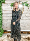 Black Elise Prairie Dress - Allure Boutique WY