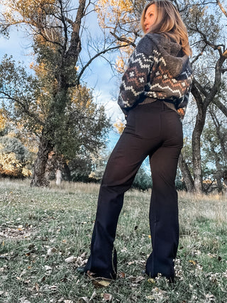 Black Marine Ponte Pant - Allure Boutique WY