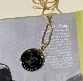 Black Trunk Pendant Necklace - Allure Boutique WY