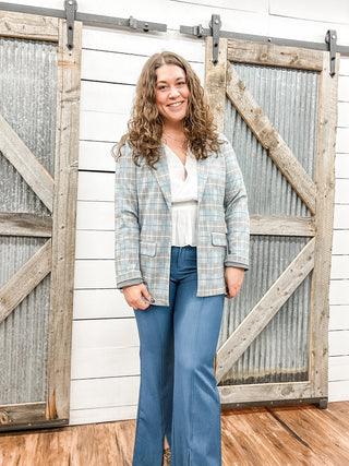 Boyfriend Blazer with Princess Darts - Allure Boutique WY