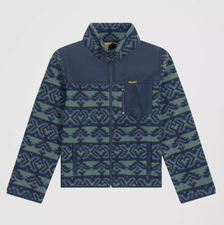 Boys Dark Forest Sherpa Zip Up Jacket - Allure Boutique WY