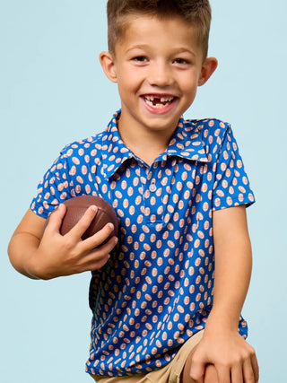 Boys Varsity Football Polo - Allure Boutique WY