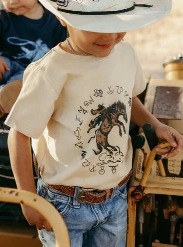 Branded Mark Out Youth Western Graphic Tee - Allure Boutique WY