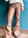 Brown Smile Pocket Trouser - Allure Boutique WY