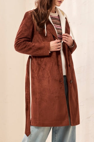 Trench Coat with Removeable Hood