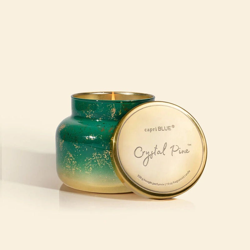 Capri Blue Glimmer Signature Jar Candle - 19 oz. - Allure Boutique WY