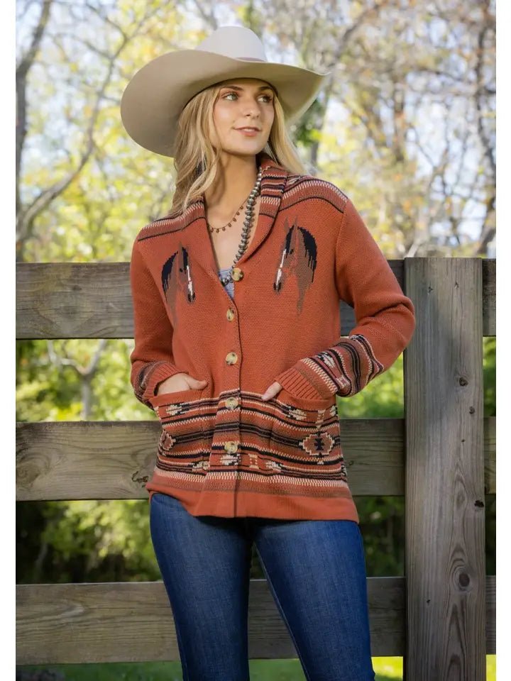 Cash Horse Cardigan - Allure Boutique WY