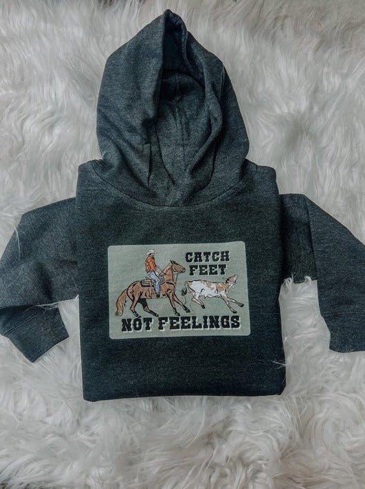 Catch Feet Western Graphic Hoodie - Allure Boutique WY