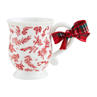 Christmas Mug with Bow - Allure Boutique WY