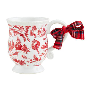 Christmas Mug with Bow - Allure Boutique WY
