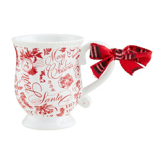 Christmas Mug with Bow - Allure Boutique WY
