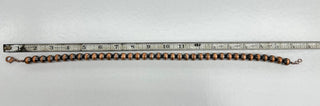 Copper Navajo Pearl Necklace 10mm 18in - Allure Boutique WY