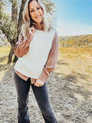 Cosette Sweater Tank - Allure Boutique WY