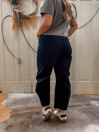 Cotton Twill Barrel Pant - Allure Boutique WY