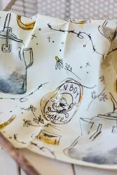Cowboy Coffee Novelty Tea Towel - Allure Boutique WY