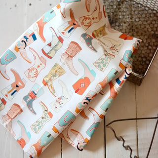 Cowgirl Boots Western Novelty Tea Towel - Allure Boutique WY