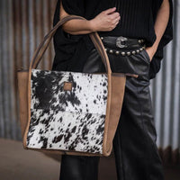 Cowhide Betty Tote - Allure Boutique WY