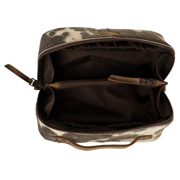 Cowhide Elise Makeup Bag - Allure Boutique WY