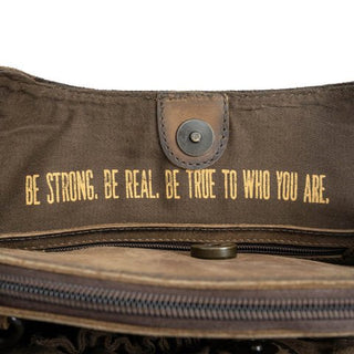 Cowhide Josie Satchel - Allure Boutique WY