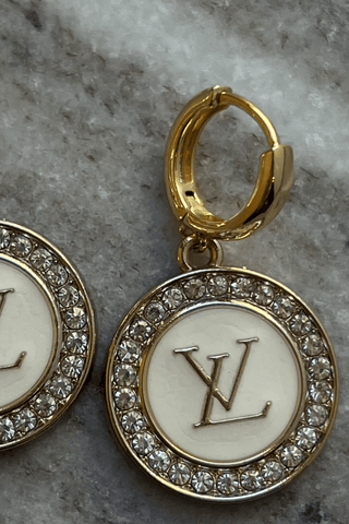 Cream Jules Earrings - Allure Boutique WY