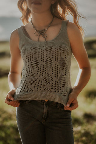 Crocheted Swing Tank - Allure Boutique WY