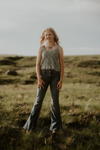 Crocheted Swing Tank - Allure Boutique WY