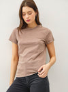 Cuff Sleeve Tee - Allure Boutique WY