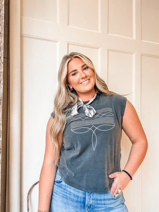 Dallas Cropped Tee - Allure Boutique WY